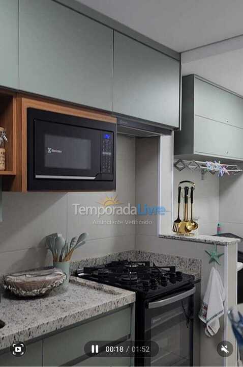 Apartment for vacation rental in Ubatuba (Praia do Tenório)