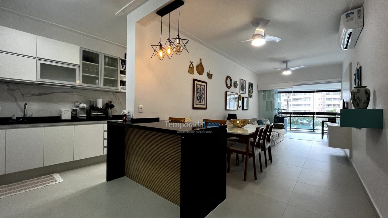 Apartamento para aluguel de temporada em Bertioga (Riviera de São Lourenço)