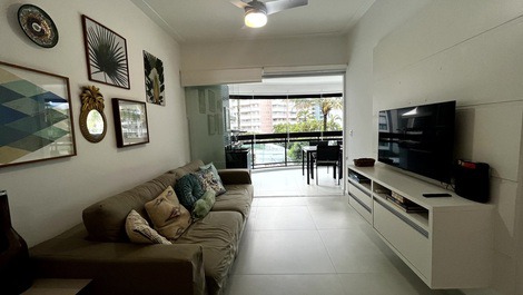 Apartamento pé na areia 05 pessoas impecável, Riviera de São Lourenço