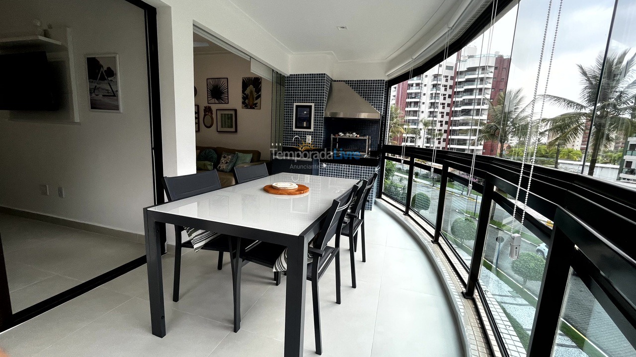 Apartamento para aluguel de temporada em Bertioga (Riviera de São Lourenço)