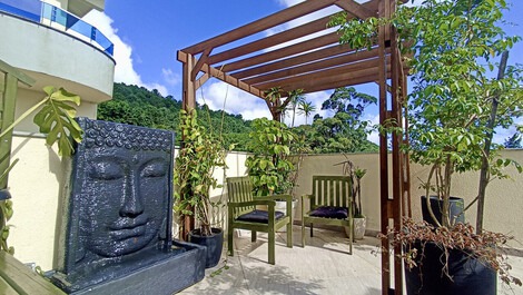 Cobertura con SPA privado y vista al mar Jurerê