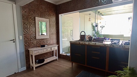 Cobertura con SPA privado y vista al mar Jurerê