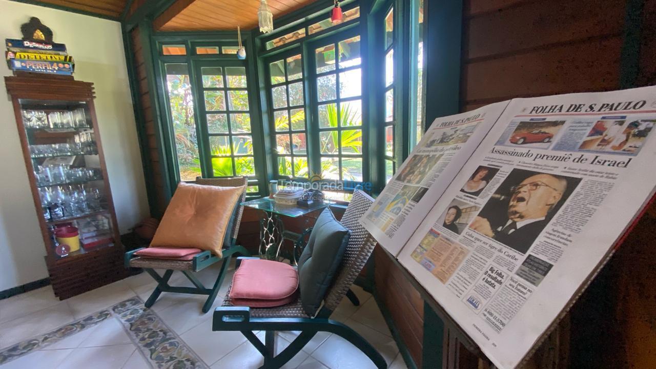 Casa para alquiler de vacaciones em Ubatuba (Horto Florestal)