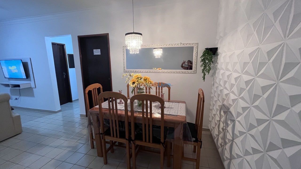 Apartment for vacation rental in Praia Grande (Vila Tupi)