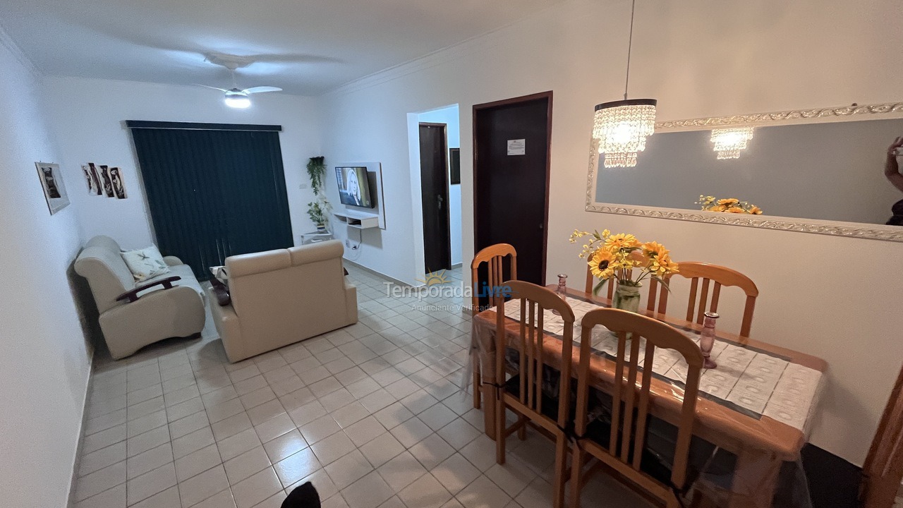 Apartment for vacation rental in Praia Grande (Vila Tupi)