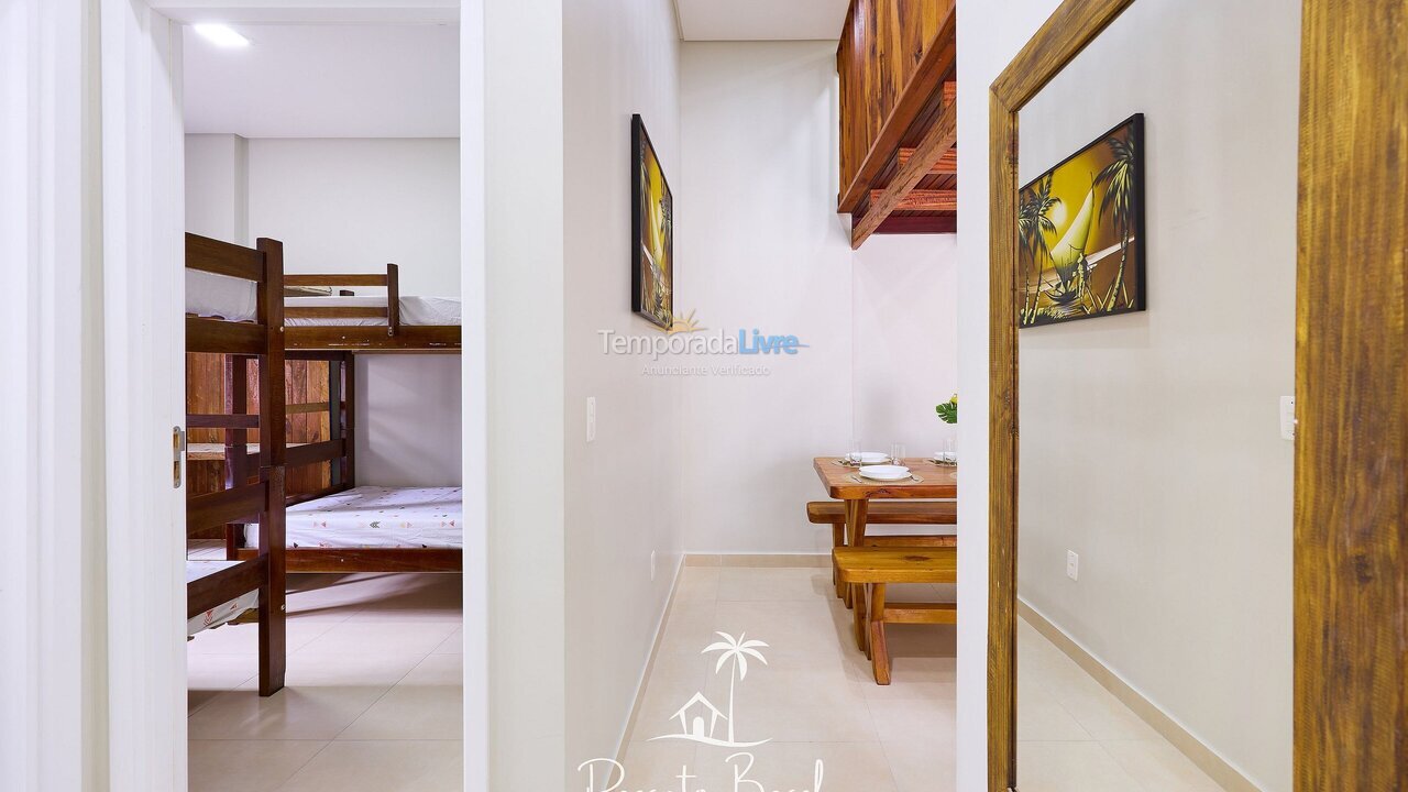 Apartment for vacation rental in Ubatuba (Praia Grande)