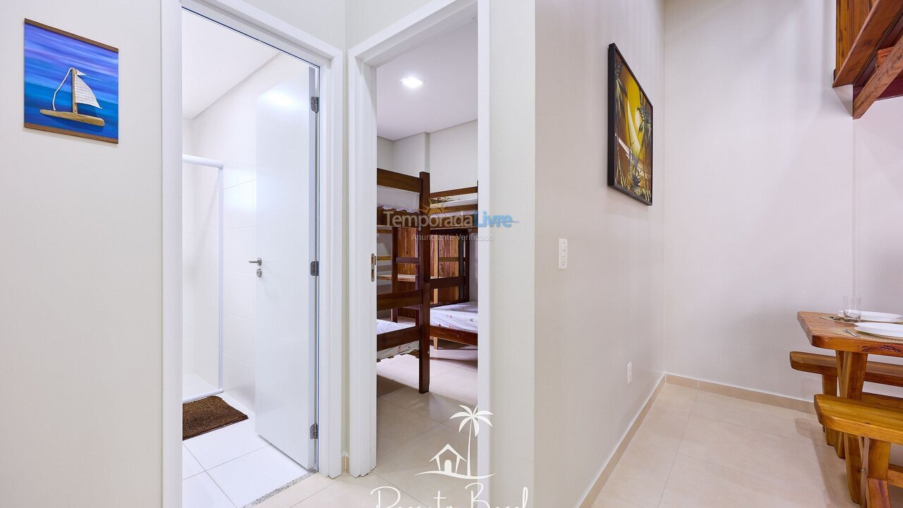 Apartment for vacation rental in Ubatuba (Praia Grande)