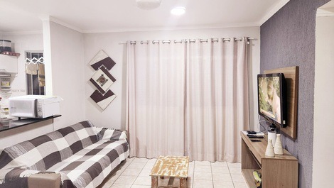 Sala do apto,tv 49 polegadas