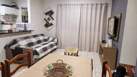 Sala copa e cozinha conjugadas 