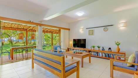 Maravilhosa Casa Pé na Areia, Vista Mar - Itacimirim