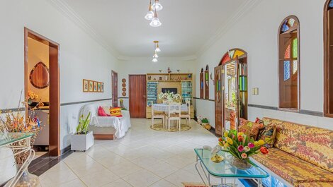 Hermosa casa 4/4 a 220 m de la playa - Guarajuba