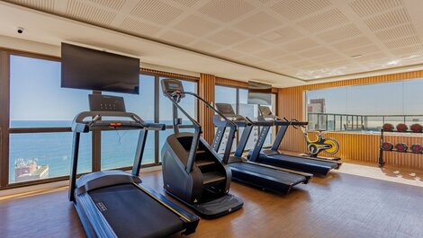 Quarto e Sala a 220m Praia Farol da Barra