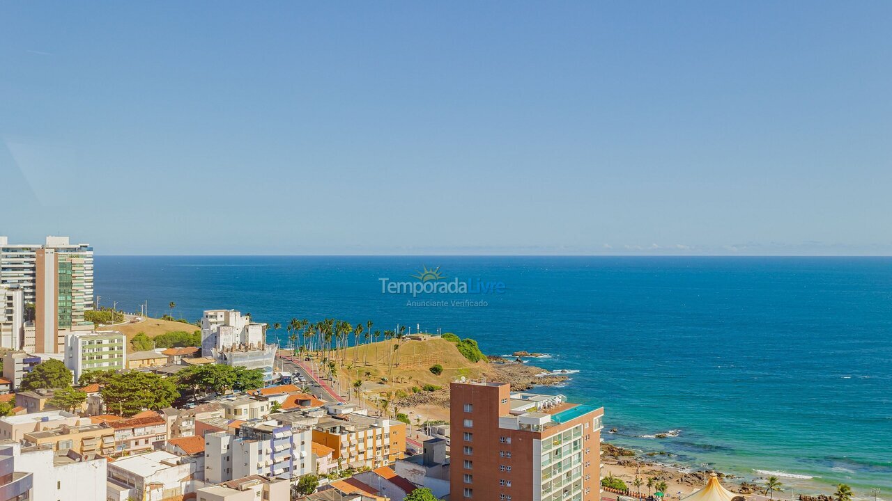 Apartamento para aluguel de temporada em Salvador (Barra)