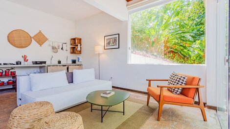 MSP04 Ótimo Quarto e Sala a 200m da Praia