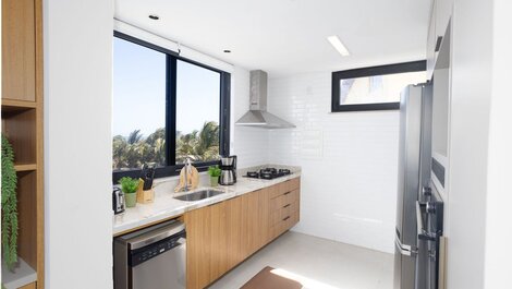 Hermoso apartamento 3/4, frente a la playa, vista al mar