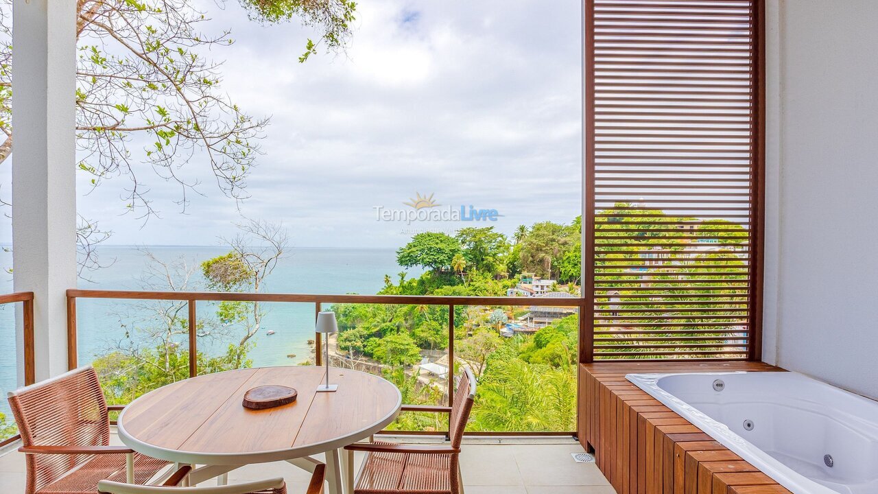 Apartment for vacation rental in Cairu (Morro de São Paulo)