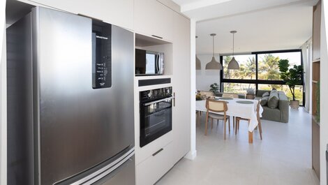 Hermoso apartamento 3/4, frente a la playa, vista al mar