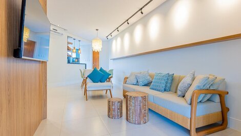 Precioso apartamento de 3 habitaciones junto al mar.