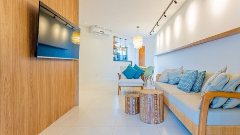 Precioso apartamento de 3 habitaciones junto al mar.