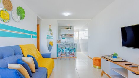 Excelente Apartamento Pé na Areia - Praia da Espera
