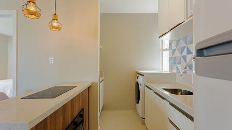 Maravilloso dormitorio y salón a 300 m de la playa.