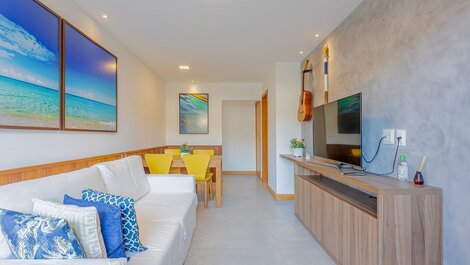 Excelente apartamento 3/4 en primera línea de playa
