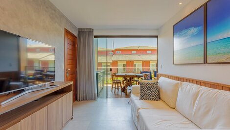 Excelente apartamento 3/4 en primera línea de playa