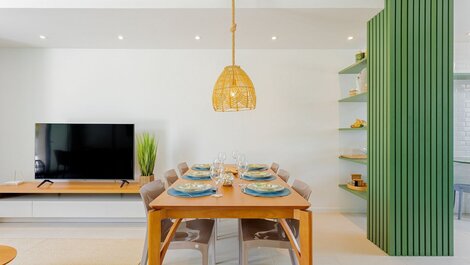 Maravilloso apartamento 2/4 - Pie en la arena