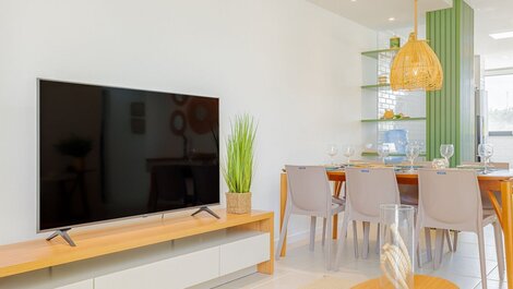 Maravilloso apartamento 2/4 - Pie en la arena