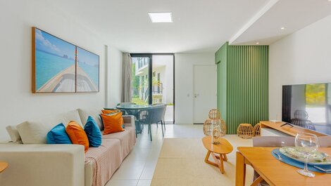 Maravilloso apartamento 2/4 - Pie en la arena