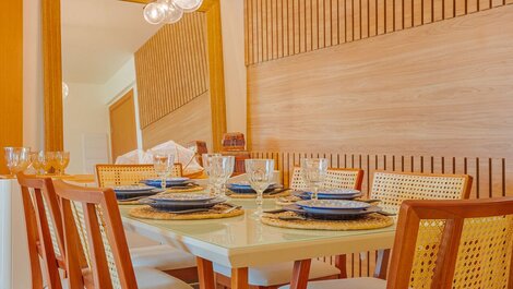 Excelente apartamento de 3 suites con vista al mar - Itacimirim