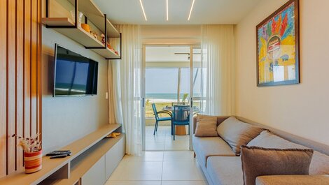 Excelente apartamento de 3 suites con vista al mar - Itacimirim