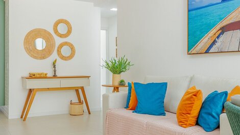 Maravilloso apartamento 2/4 - Pie en la arena