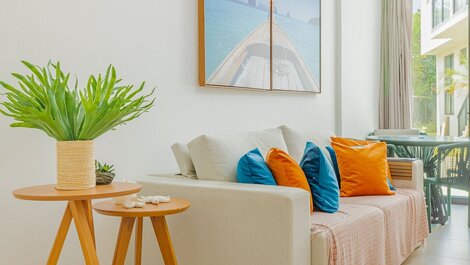 Maravilloso apartamento 2/4 - Pie en la arena