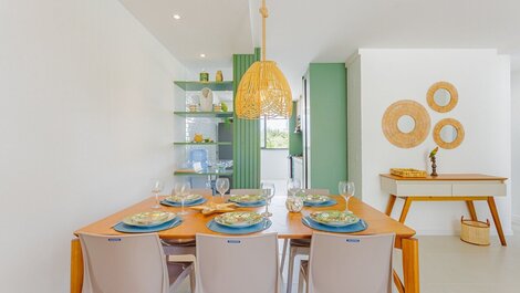 Maravilloso apartamento 2/4 - Pie en la arena