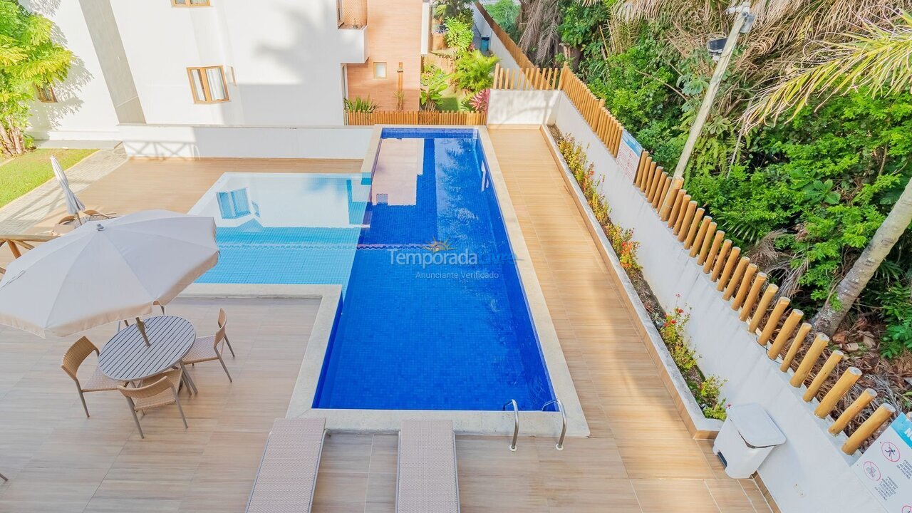 Apartamento para aluguel de temporada em Mata de São João (Imbassaí)