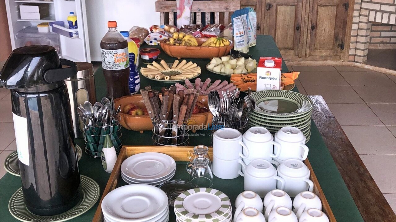 Casa para aluguel de temporada em Quadra (Aleluia Barreiro)