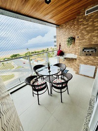 Loft en la arena, frente al mar de Aracaju, área de ocio en la azotea!