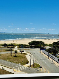 Loft en la arena, frente al mar de Aracaju, área de ocio en la azotea!