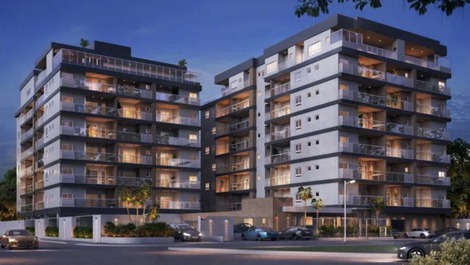 Loft en la arena, frente al mar de Aracaju, área de ocio en la azotea!