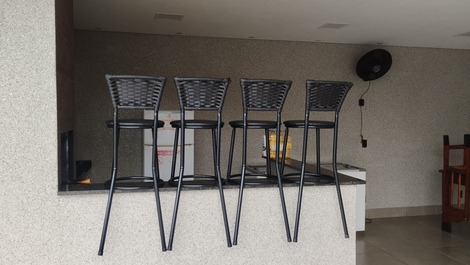 Zona de fiesta y ocio, casa con piscina en la ciudad de Rio Preto