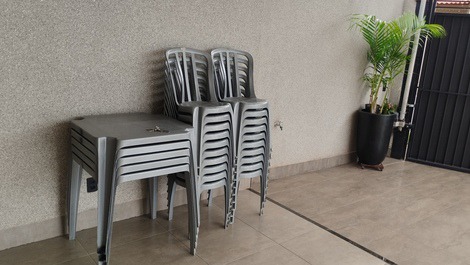 Zona de fiesta y ocio, casa con piscina en la ciudad de Rio Preto