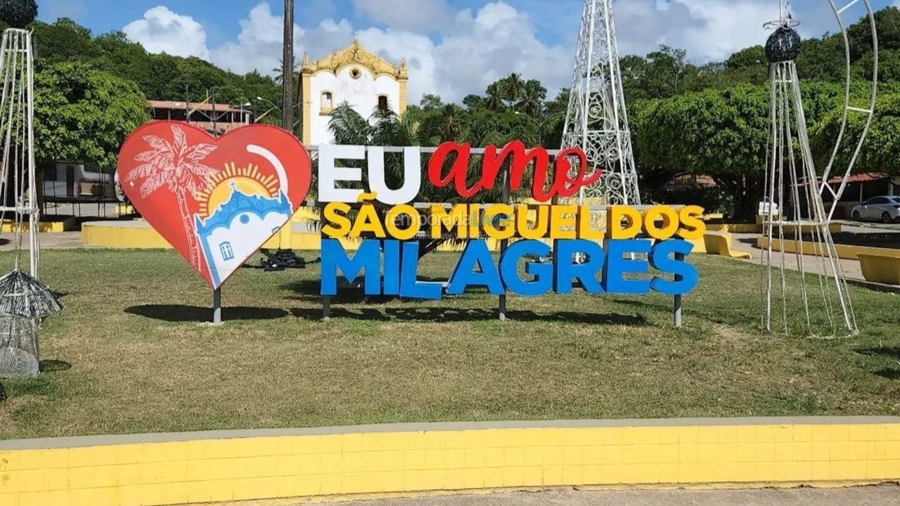 Casa para alquiler de vacaciones em São Miguel Dos Milagres (Povoado do Toque)