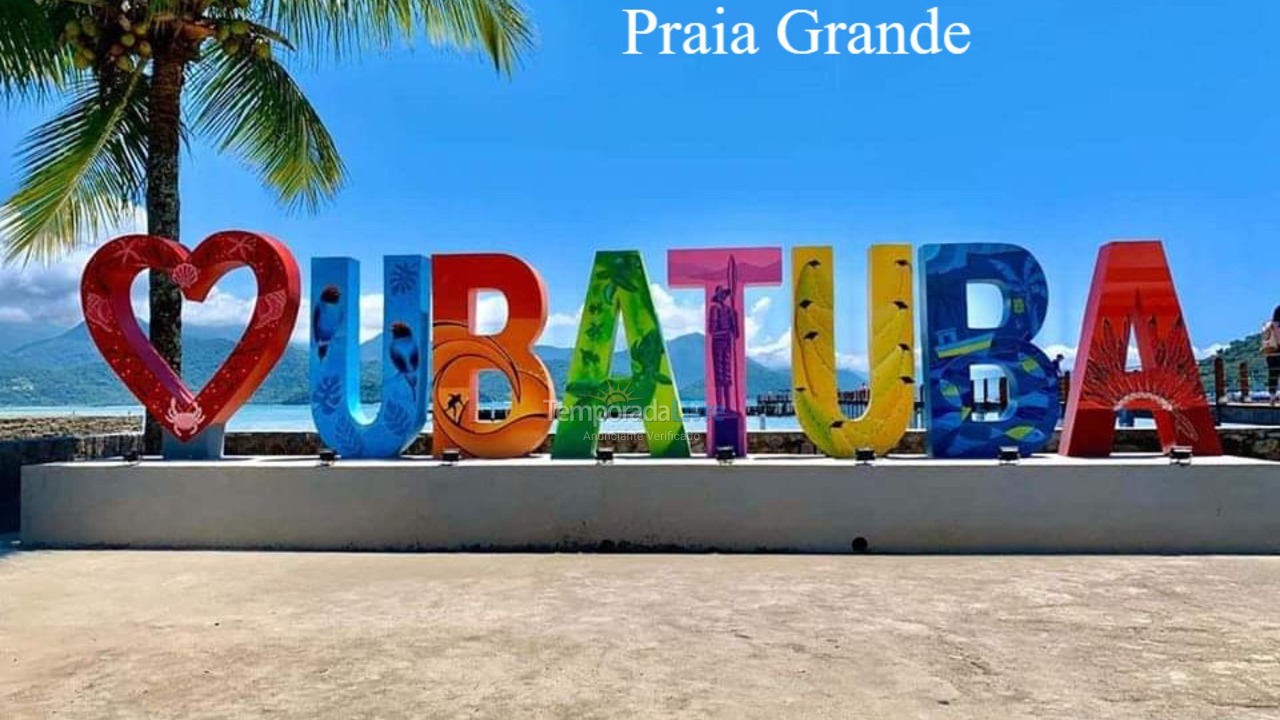 Apartment for vacation rental in Ubatuba (Praia Grande)
