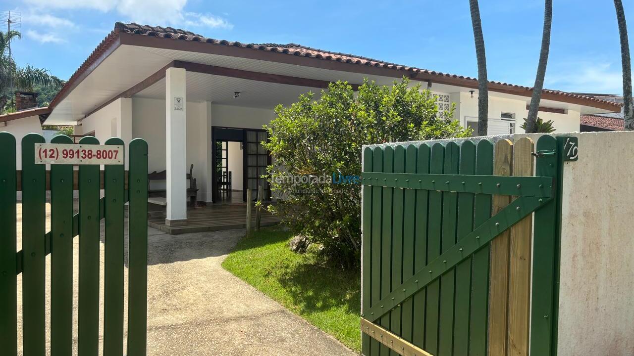 Casa para alquiler de vacaciones em Ubatuba (Praia do Tenório)