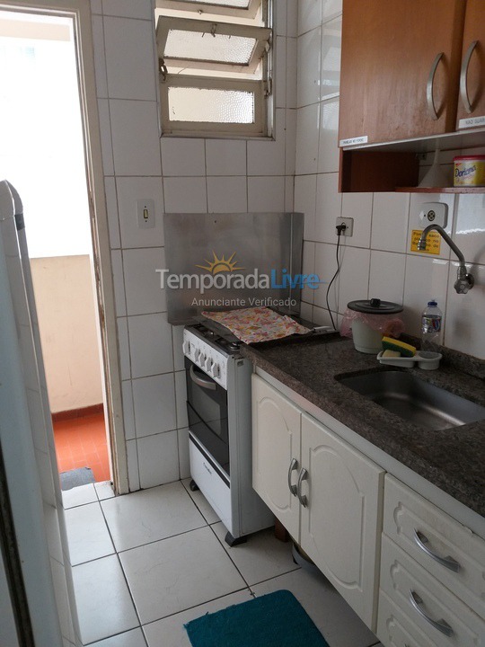 Apartamento para alquiler de vacaciones em Santos (Ponta da Praia)