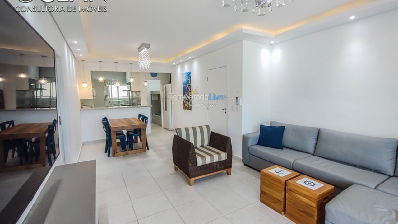 Apartamento para alquiler de vacaciones em Bertioga (Riviera de São Lourenço)