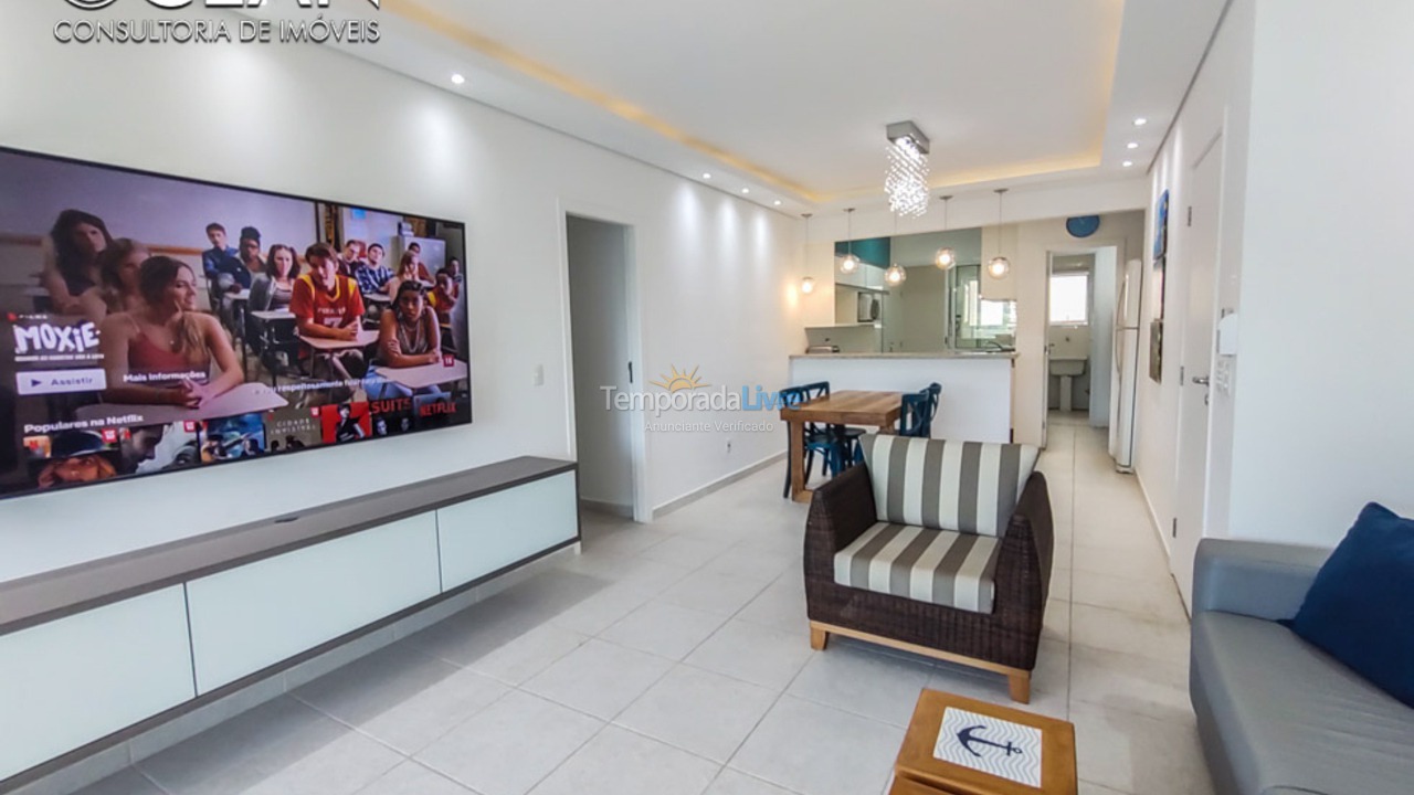 Apartamento para alquiler de vacaciones em Bertioga (Riviera de São Lourenço)