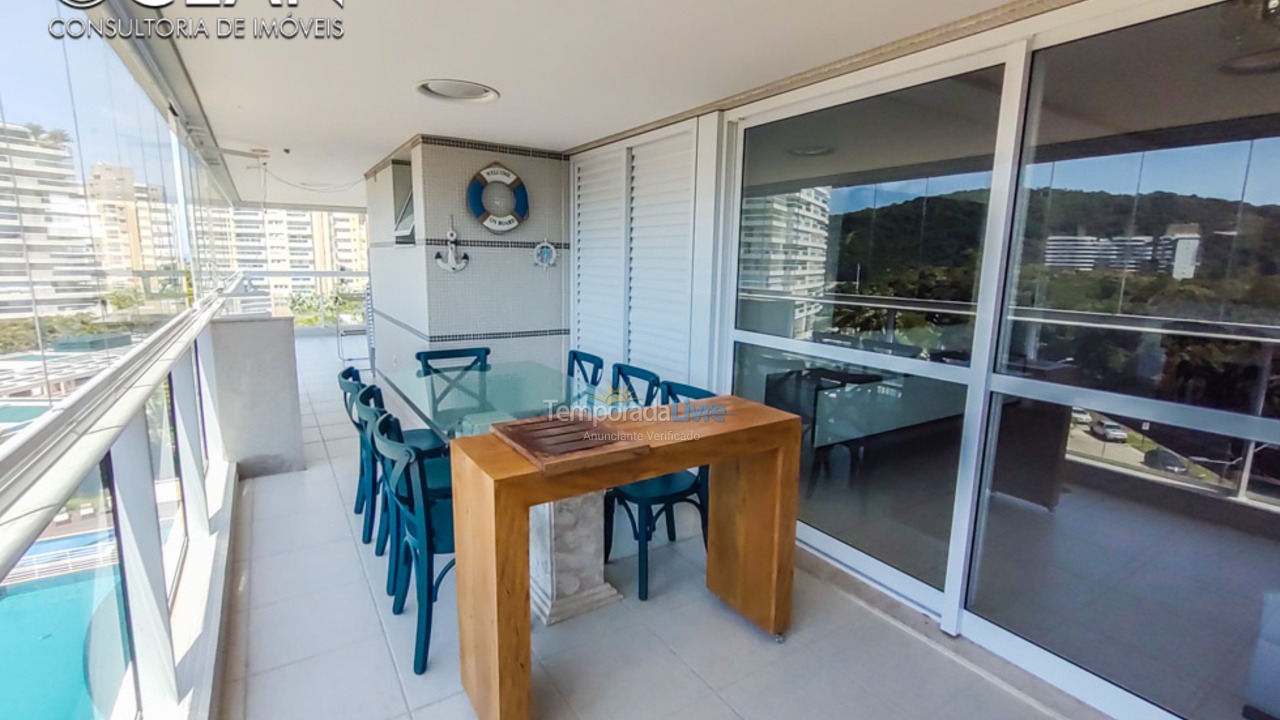 Apartamento para alquiler de vacaciones em Bertioga (Riviera de São Lourenço)