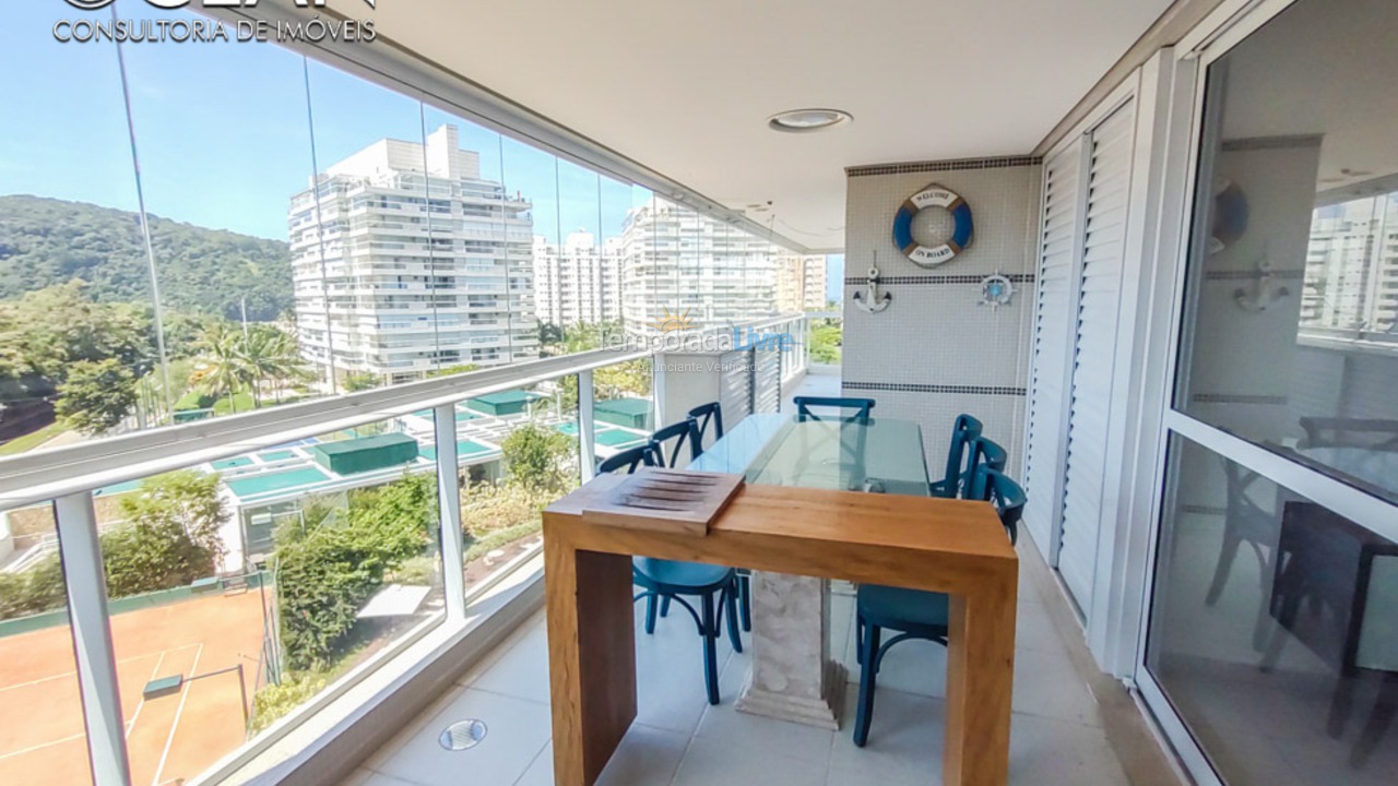 Apartamento para alquiler de vacaciones em Bertioga (Riviera de São Lourenço)